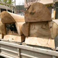 杉木棺木成品及半成品出售